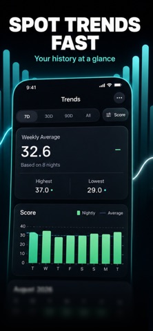 Snore Recorder & Tracker Screenshot 4 of 7