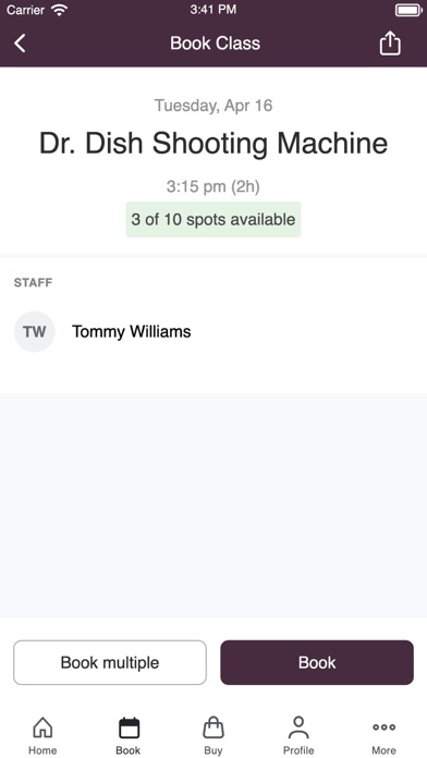Emmanuel Fitness Center Screenshot