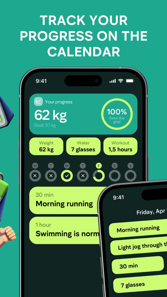 #2. Weight control plus (iOS) 由: Kristofer Crauch