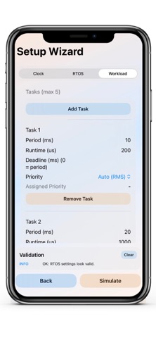 RTOSSimLab screenshot