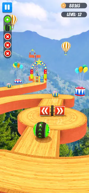 Going Balls Rollance Sky Game screenshot 4
