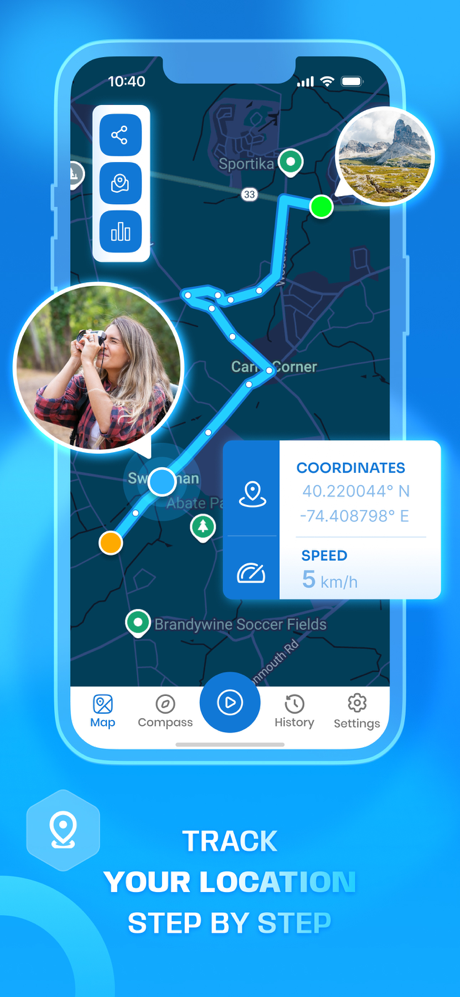 Altimeter Ultra: GPS & Compass screenshot 2