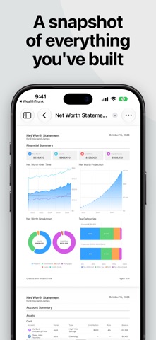 Captura 7 de WealthTrunk: Net Worth Tracker
