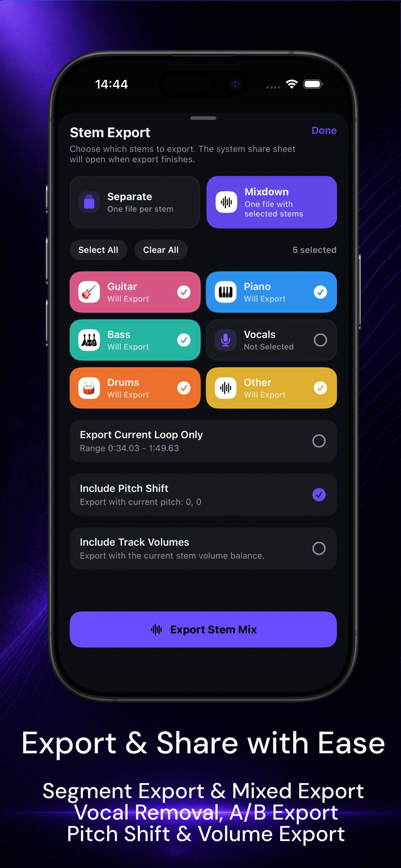 SplitJam:Audio Jam AI Splitter