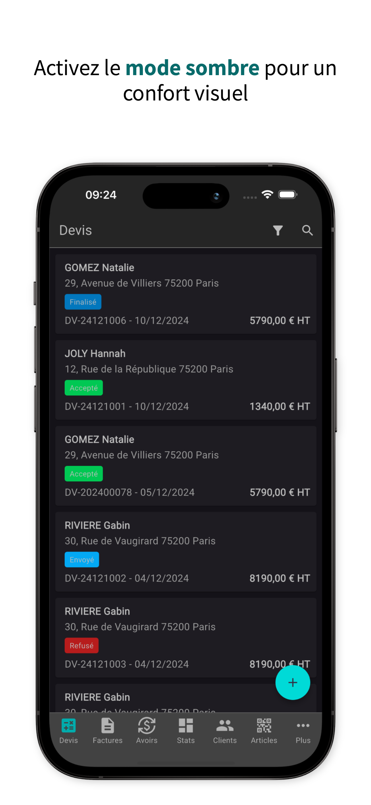 Iasy - Devis et Factures