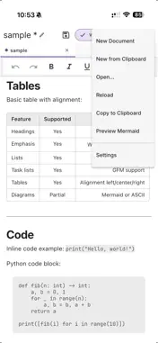 Marky Mark Markdown Editor screenshot 1