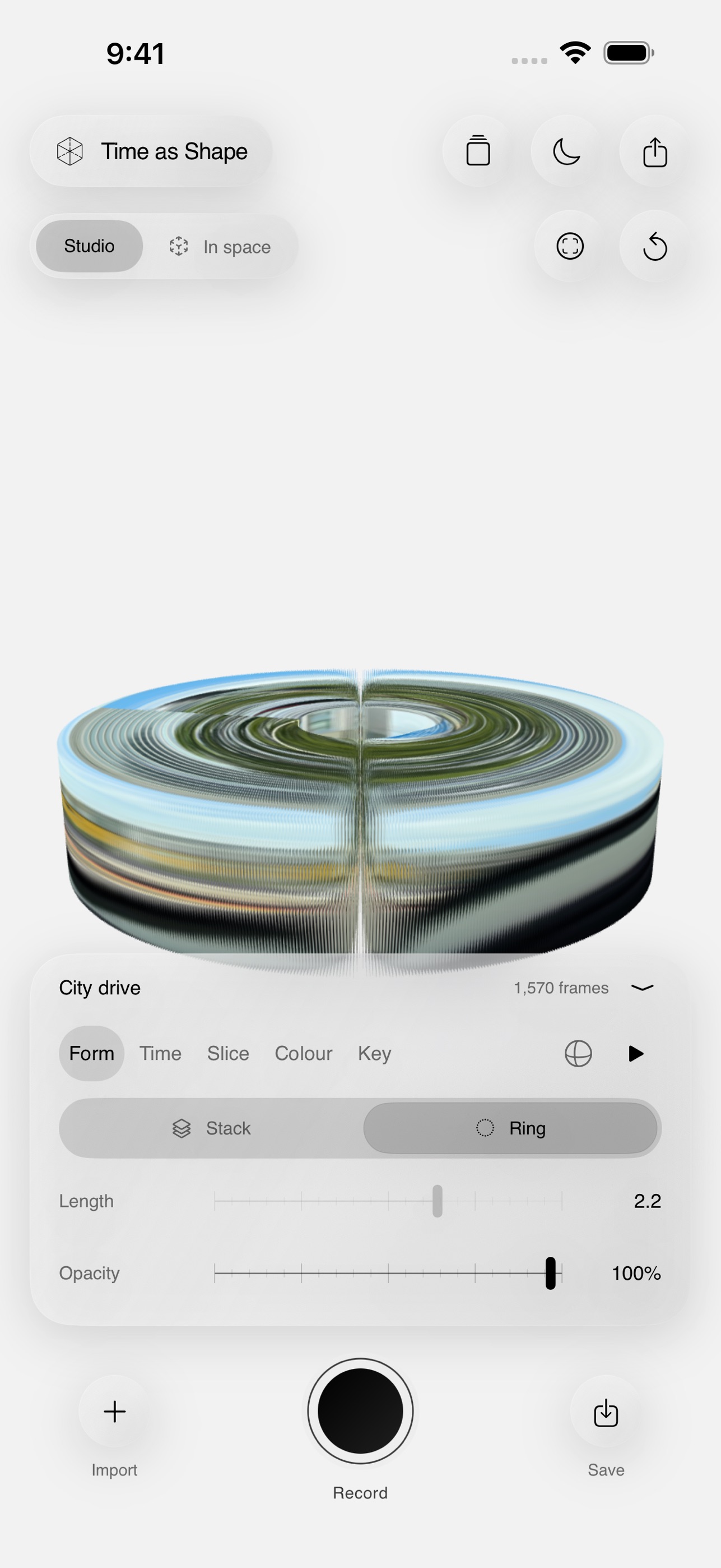 Screenshot 2 of Time as Shape
