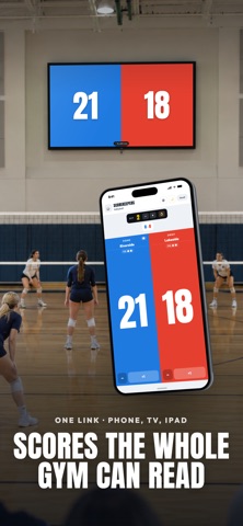 ScoreKeepers: Live Scoreboard Screenshot 1 of 10