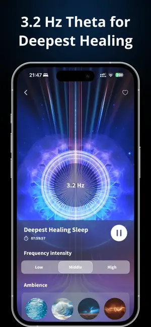 Binaural Beats Healing Sleep screenshot 7