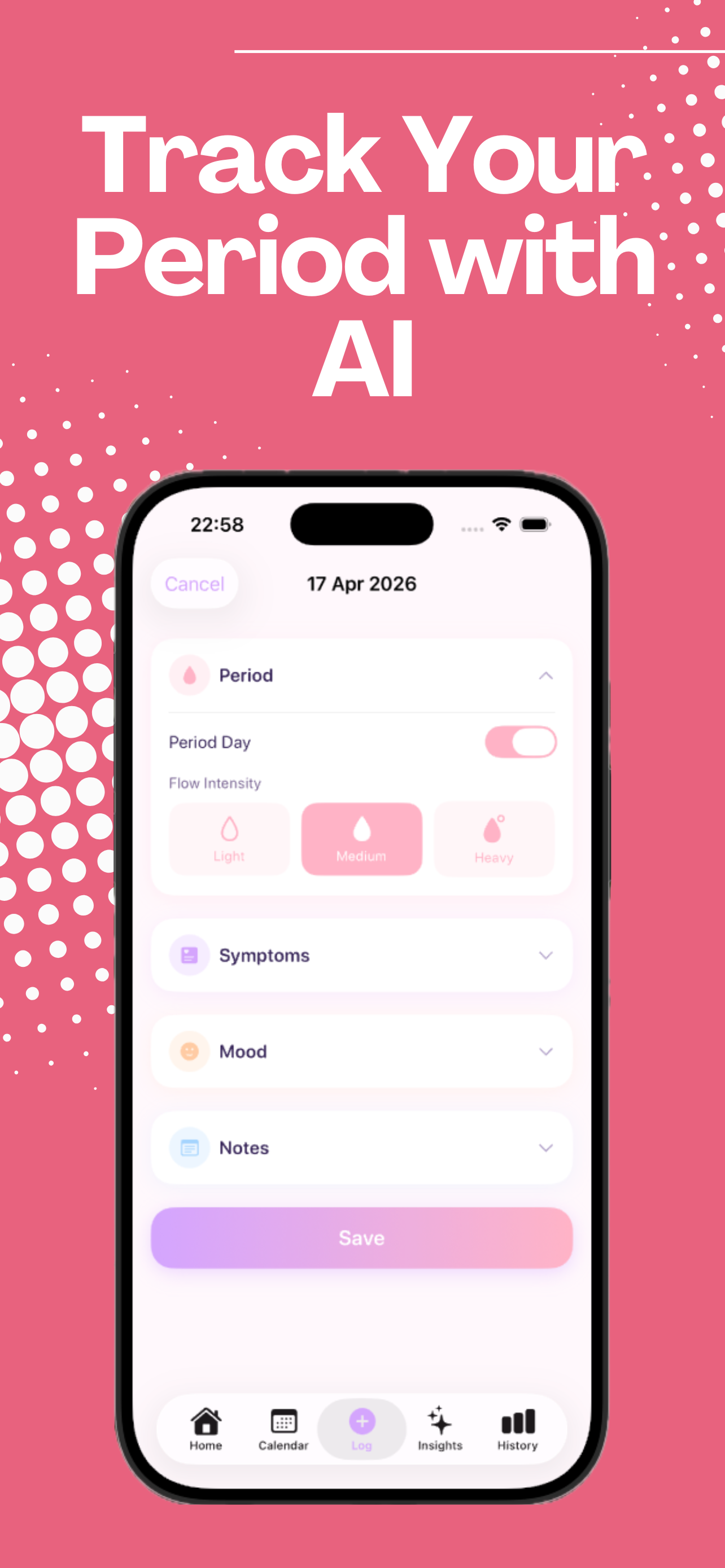 AI Cycle & Period Tracker
