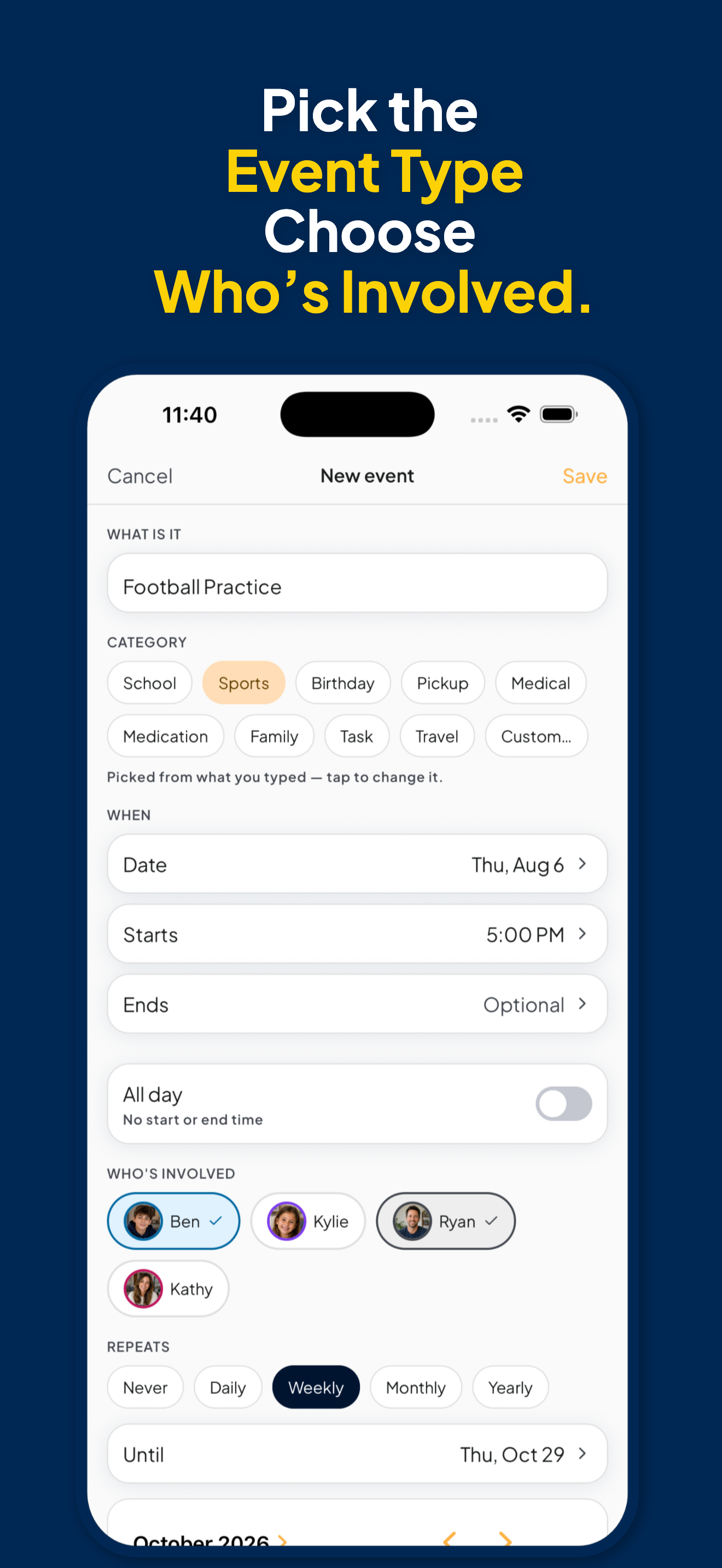FamilyCue screenshot 4