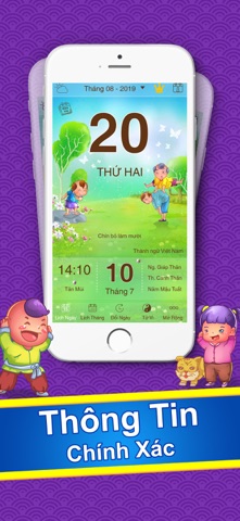 Lịch Vạn Niên 2026 - Âm Lịch iPhone screenshot