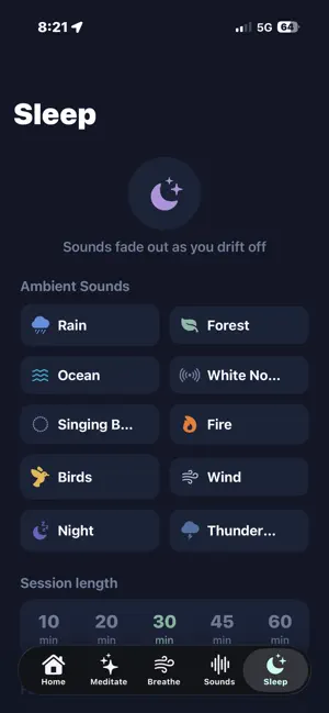 Mindful - Meditation & Calm screenshot 4