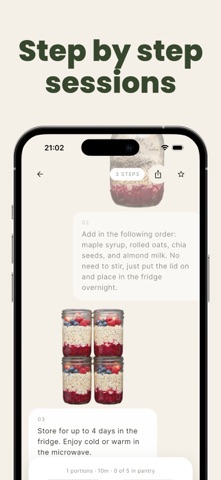 CookAhead : Batch Cooking iPhone screenshot