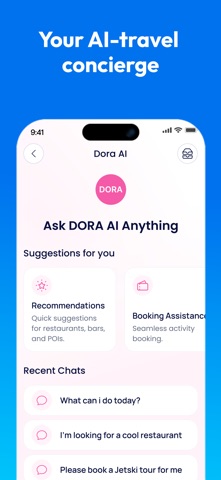 Audora: Travel & Experiences Screenshot 4 of 6