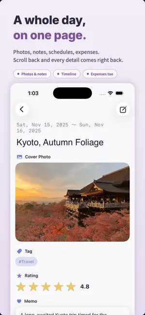 LifePocket - Notebook screenshot 2