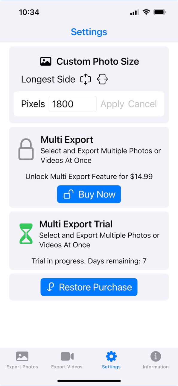iPhone screenshot