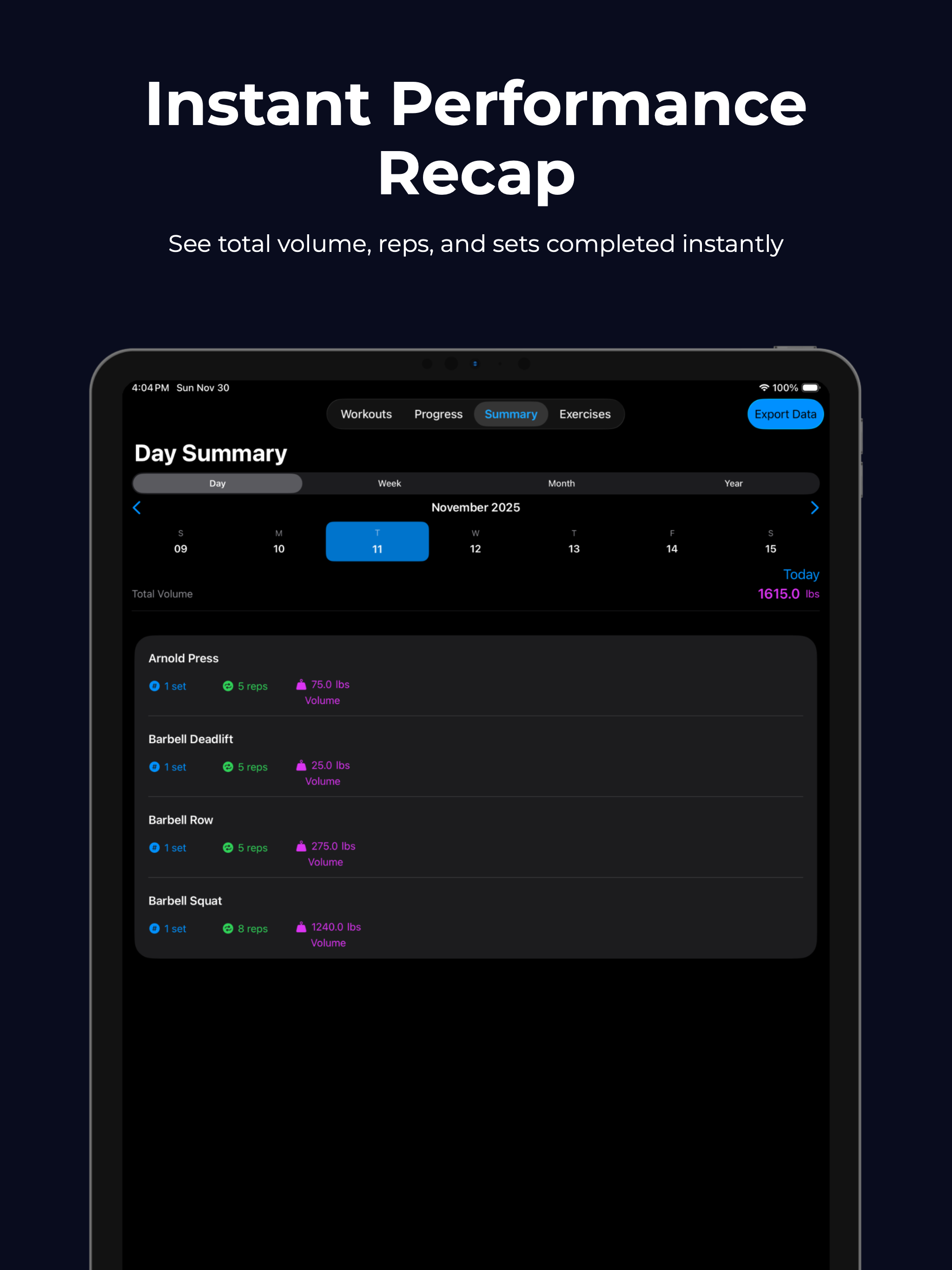 Hercules: Strength Log Tracker screenshot 12