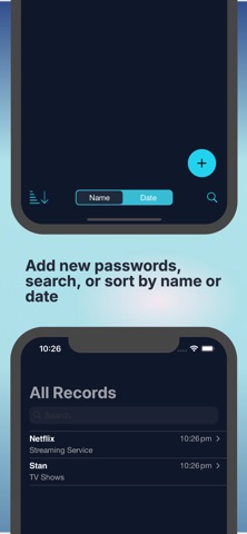 Passwords & Records Screenshot 2 of 5