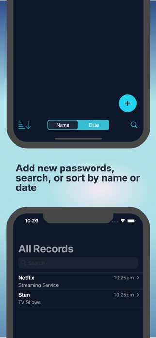 Passwords & Records Screenshot 2 of 5