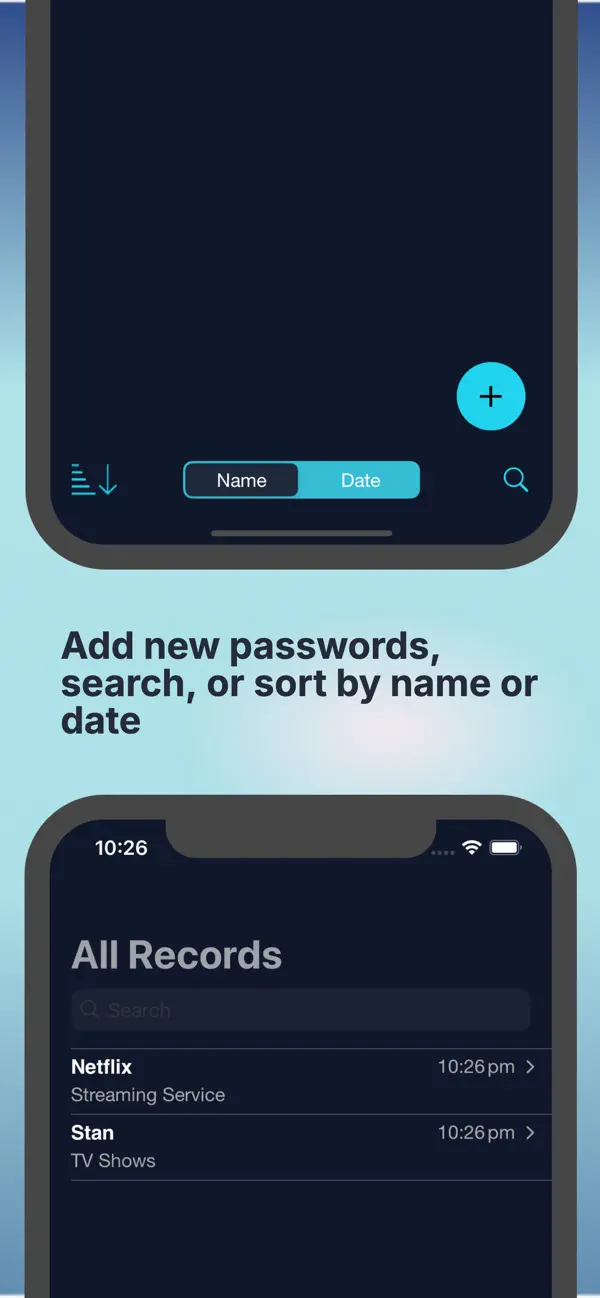 Screenshot #2 pour Passwords & Records