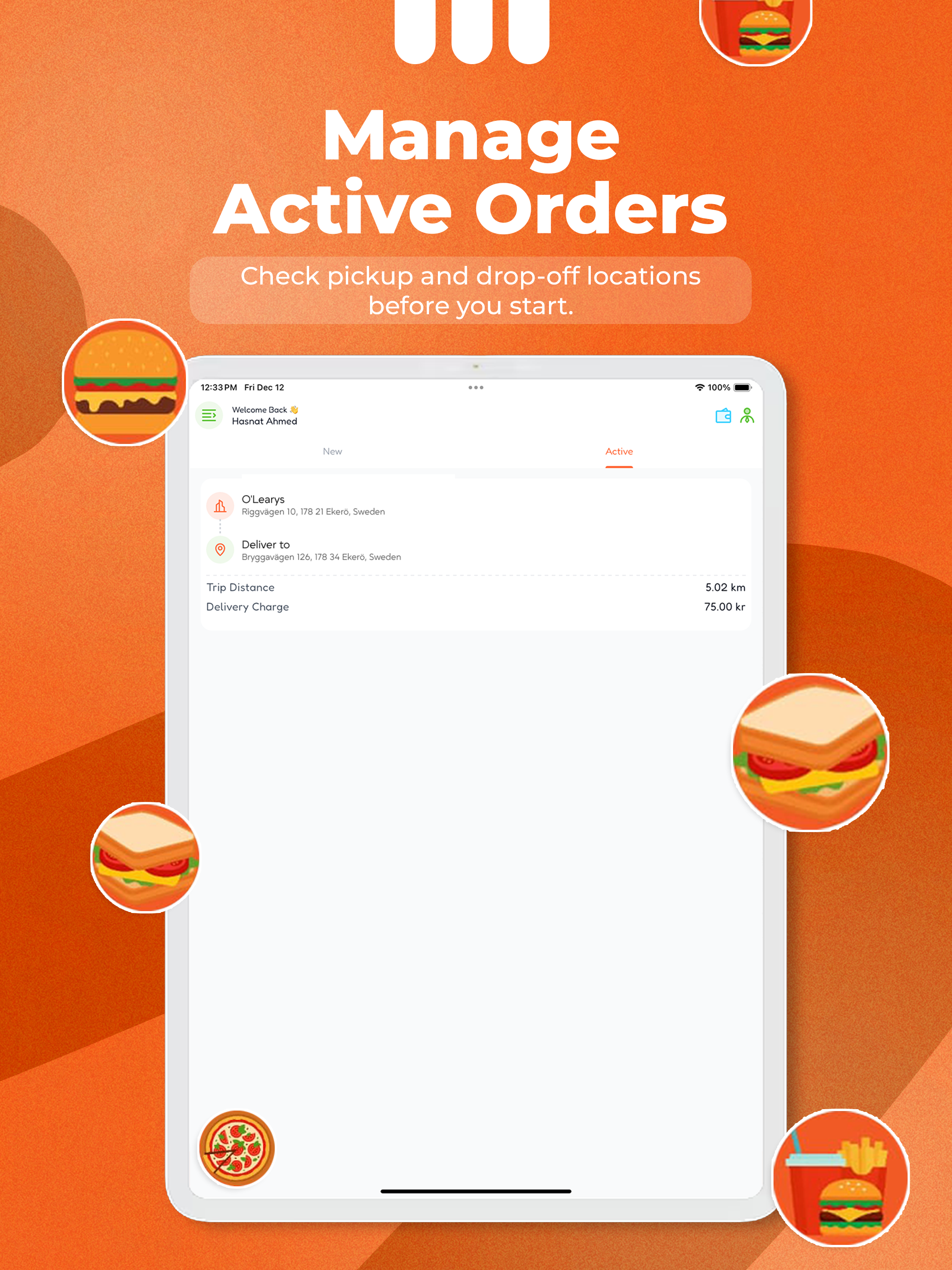 FoodClick Driver