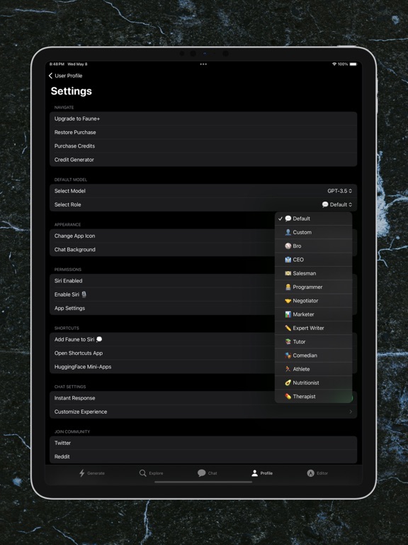 Screenshot #6 pour Faune: AI Chat & Search
