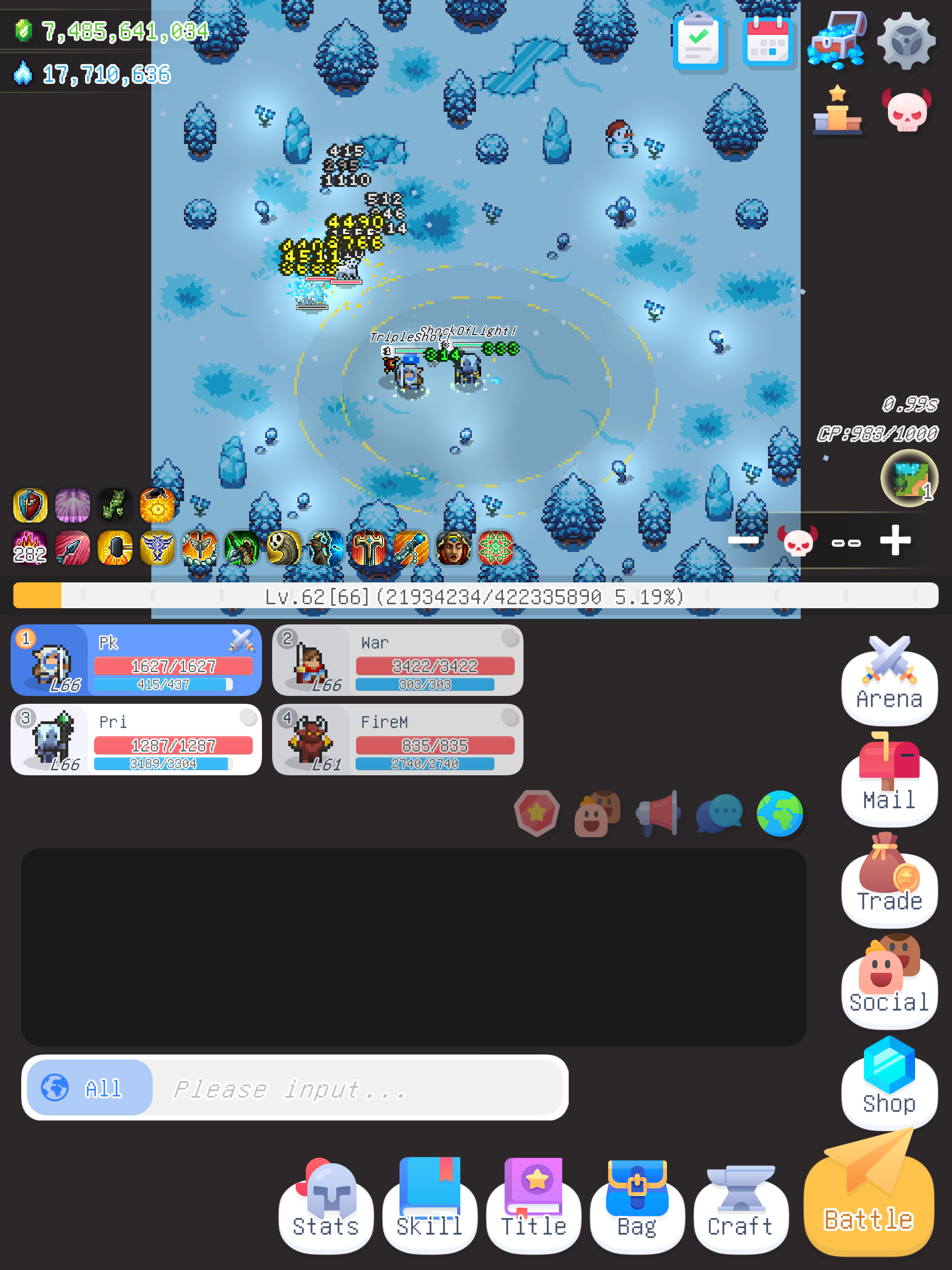 TinyWorld - Pixel art mmorpg