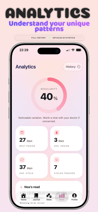 Capsule: AI Cycle Tracker Screenshot 3 of 6