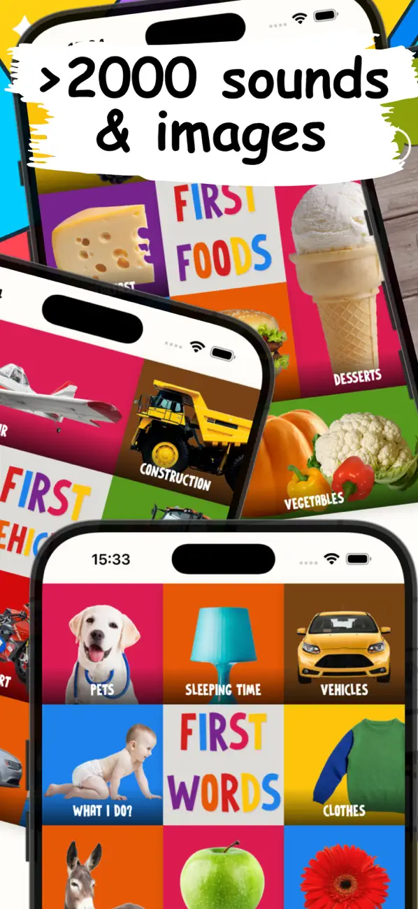 Screenshot #2 pour Toddler's First Words 9 month+