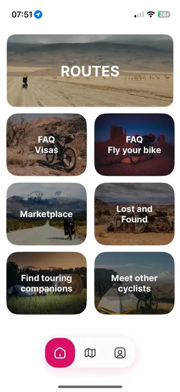 Rolling Around: Bikepacking screenshot 4 of 7
