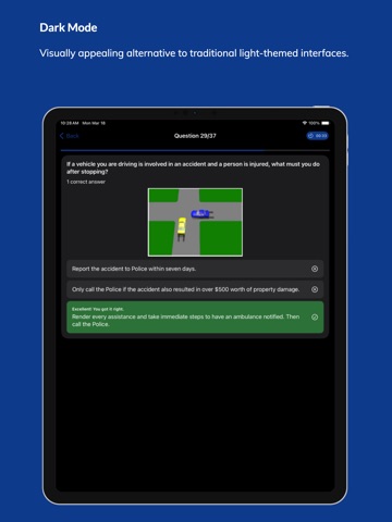 NSW Driver Knowledge Test 2026 iPad screenshot