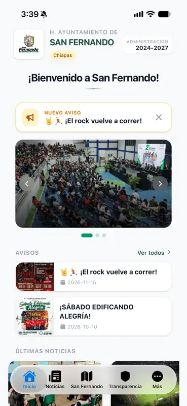 San Fernando Digital screenshot 1 of 6