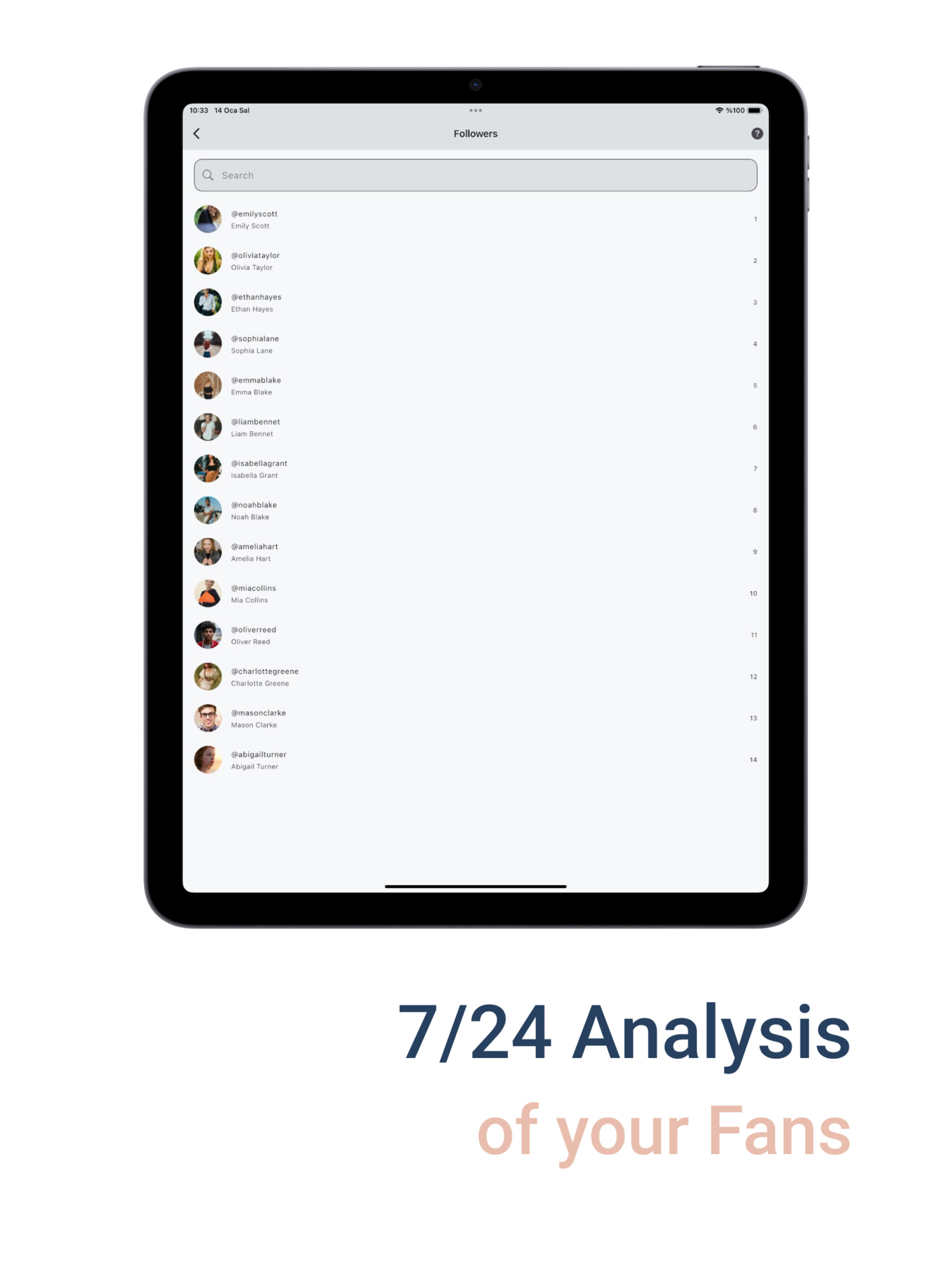 InstantFollow Followers Report screenshot 6