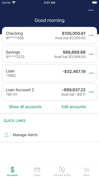 Edifi Credit Union Screenshot