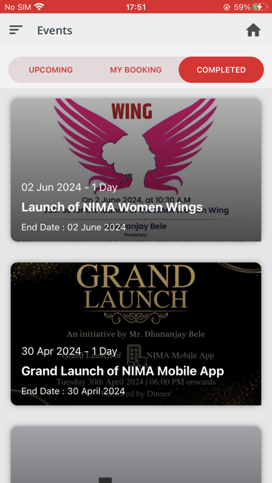 NIMA - Business meets Business Screenshot