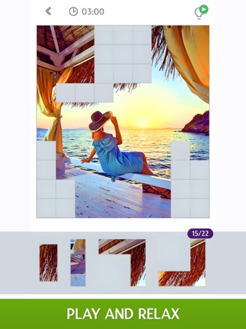 Stripes: Jigsaw Puzzles iPad screenshot