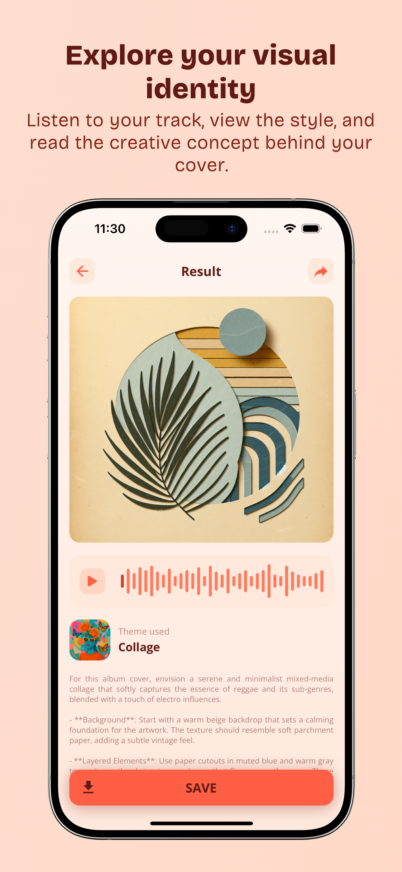TuneArt: Album Cover Maker