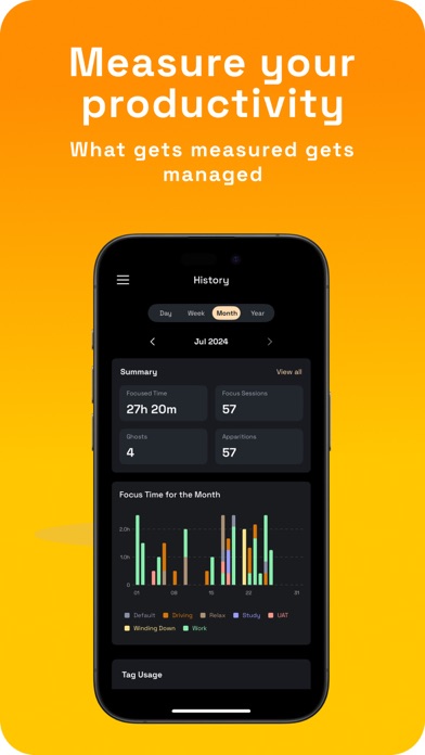 Catch the Ghost Pomodoro Timer Screenshot
