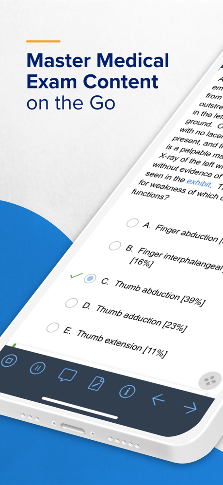UWorld Medical Prep App screenshot 1