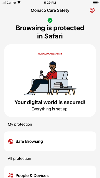 Monaco Care Safety Screenshot
