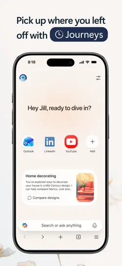 Microsoft Edge iPhone Screenshot 6