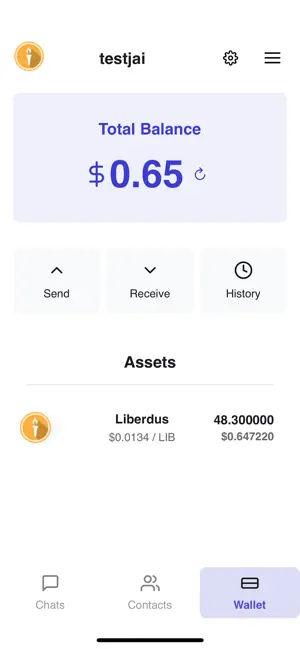 Liberdus App screenshot 4
