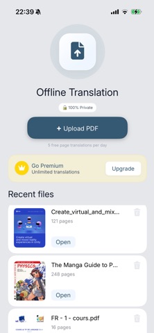 PDF Translator Offline Screenshot 7 of 7
