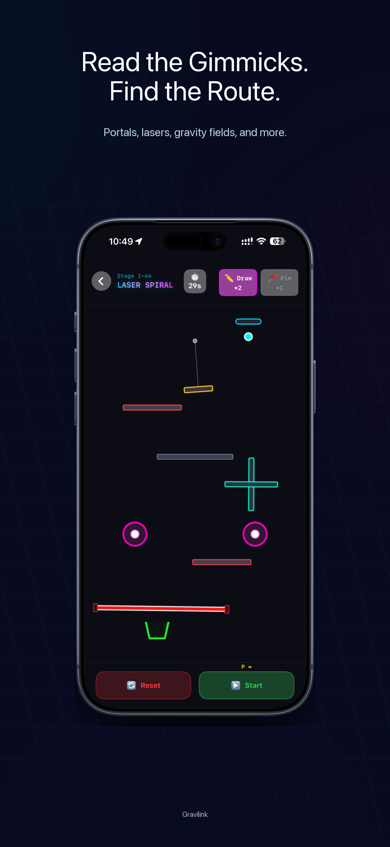 Gravilink- Physics Line Puzzle screenshot 3