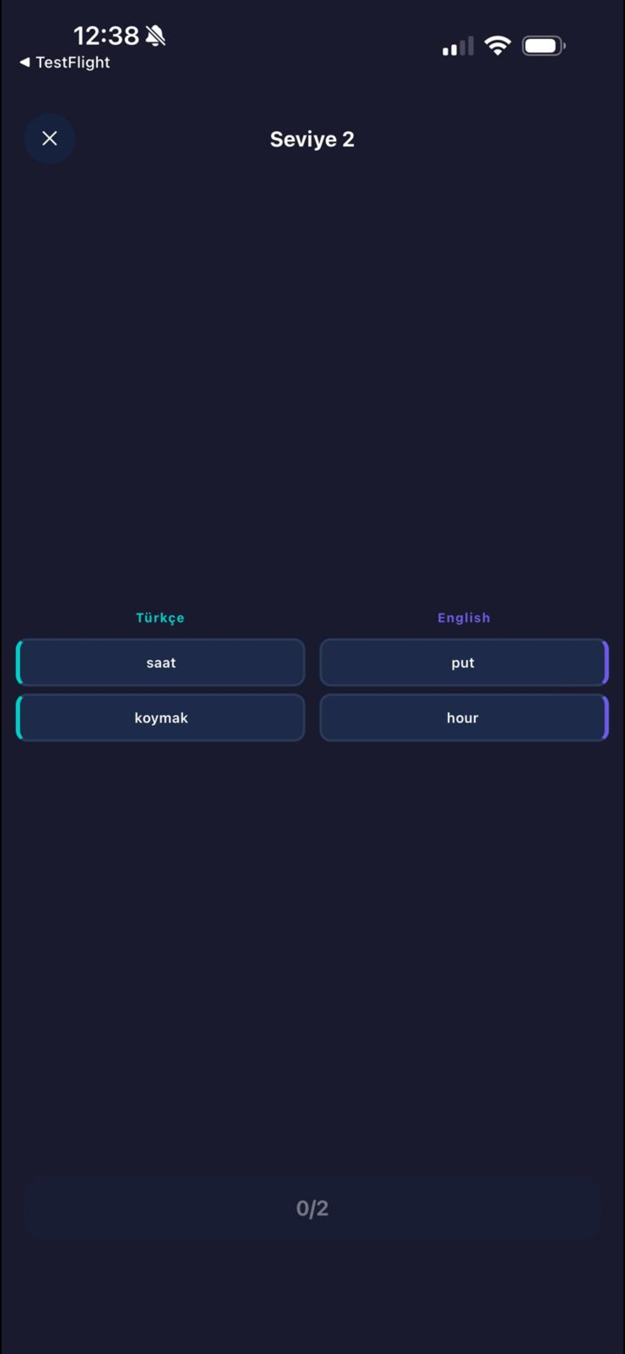 LexiMatch - Kelime Eşleştirme
