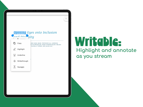 Ivorleaf 2 iPad screenshot 2 - Book app