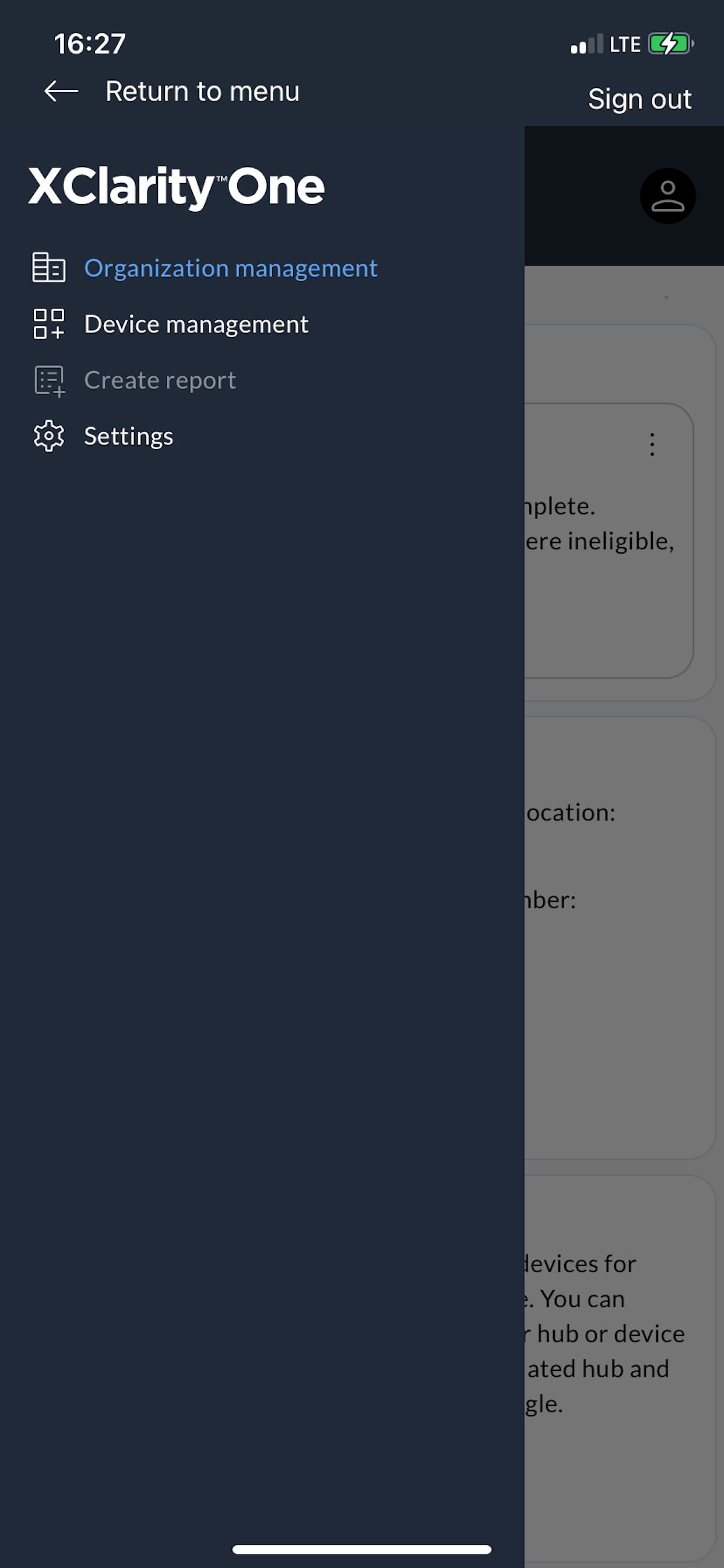 Lenovo XClarity One Mobile screenshot 8