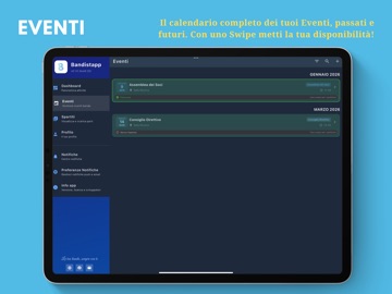 BandistApp iPad screenshot
