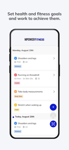 MPower Fit screenshot